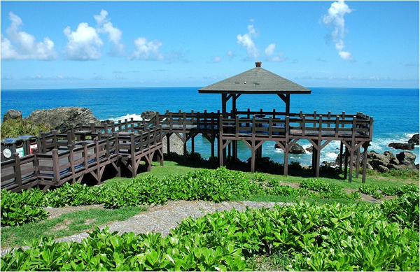 蔚藍色的大海，臺東 東部海岸風景區