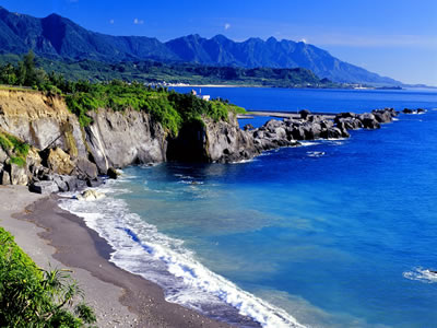 東海岸風景區石梯坪