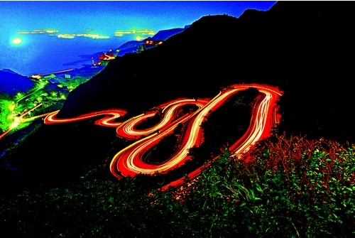 夜景，水金九地區(qū)礦山秘境