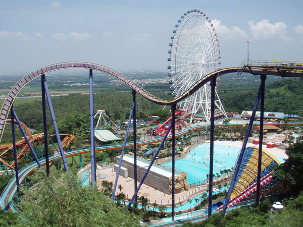 云霄飛車，劍湖山世界