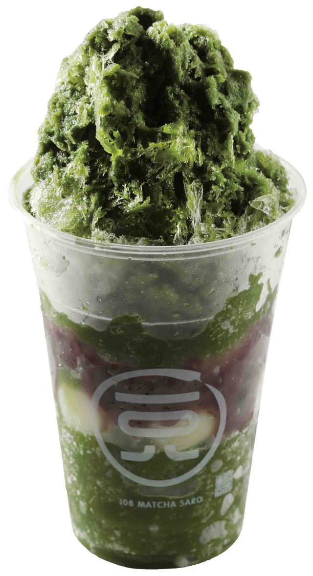 一O八抹茶茶廊宇治抹茶刨冰系列售價180元