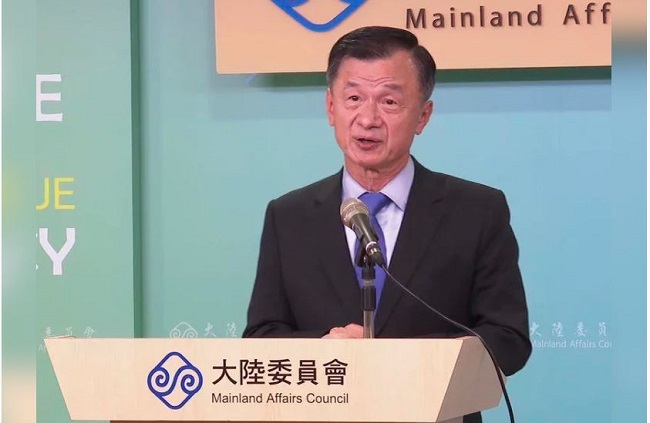 臺灣陸委會主委邱太三